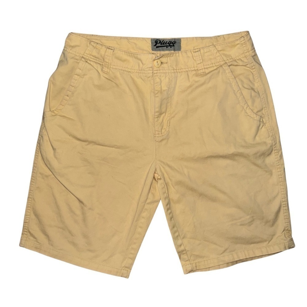 Plugg Men’s Yellow Cotton Chino’s Size 34